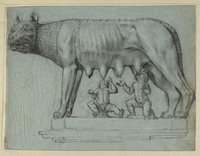 K III 015
<br/>
Lupa Capitolina
<br/>
<em>Goltzius, Hendrick (1558-1617)</em>